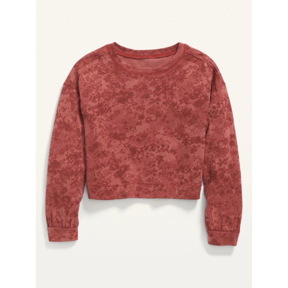 Old Navy Vintage Printed Long-Sleeve T-Shirt for Girls